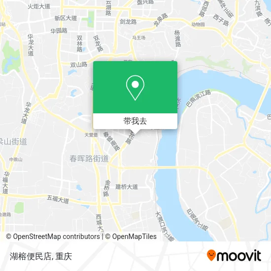 湖榕便民店地图