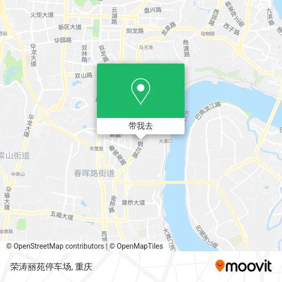 荣涛丽苑停车场地图