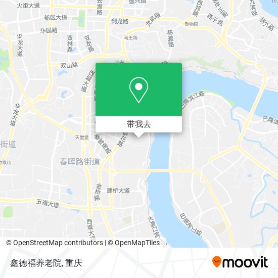 鑫德福养老院地图