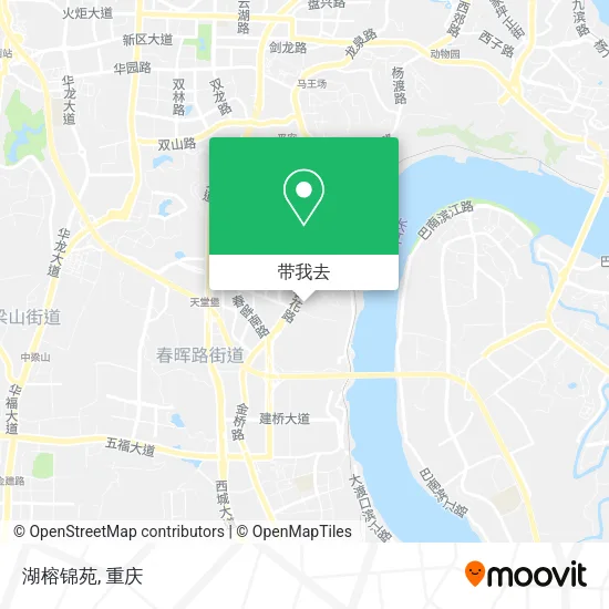 湖榕锦苑地图