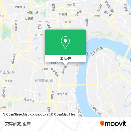 荣涛丽苑地图