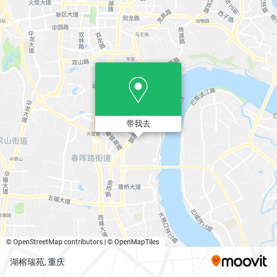 湖榕瑞苑地图
