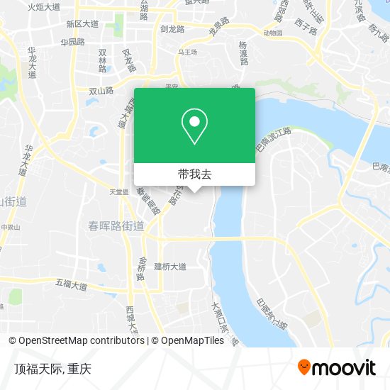 顶福天际地图