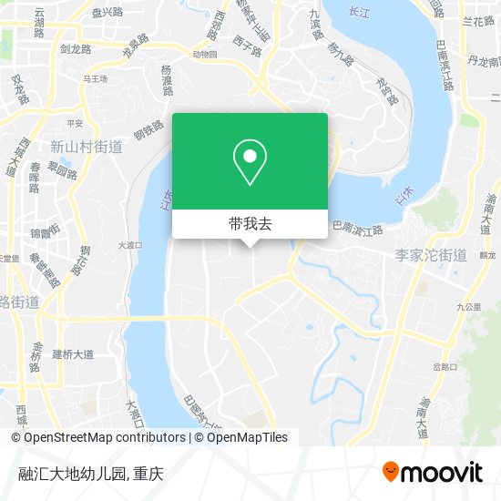 融汇大地幼儿园地图