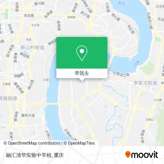 融汇清华实验中学校地图