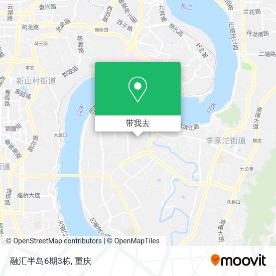 融汇半岛6期3栋地图