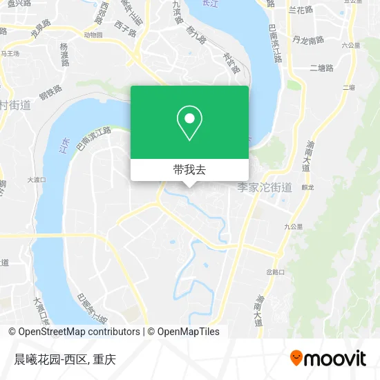 晨曦花园-西区地图