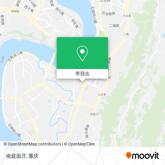 南庭面庄地图