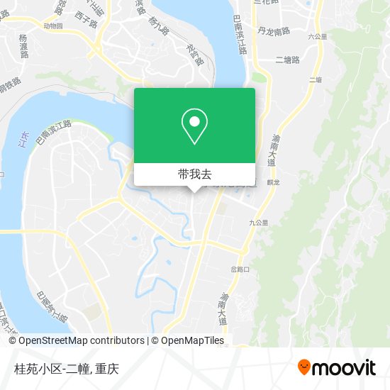 桂苑小区-二幢地图
