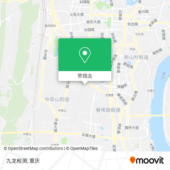 九龙检测地图