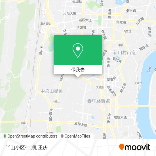 半山小区-二期地图