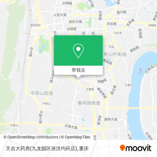 天吉大药房(九龙园区张洪均药店)地图