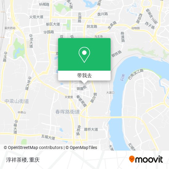 淳祥茶楼地图
