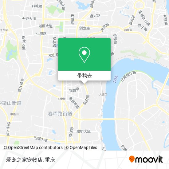 爱宠之家宠物店地图
