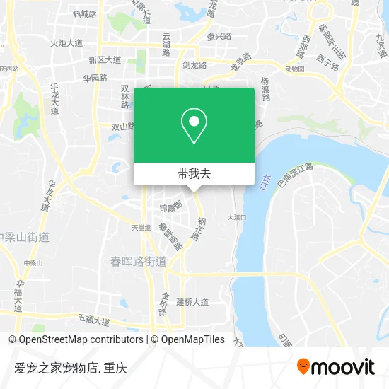 爱宠之家宠物店地图