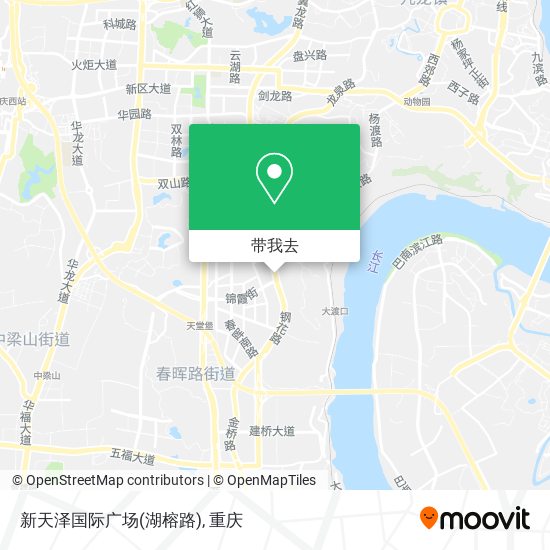 新天泽国际广场(湖榕路)地图