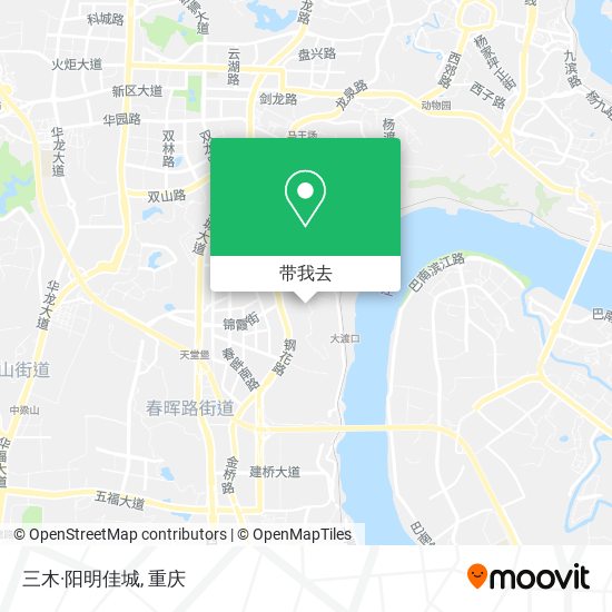 三木·阳明佳城地图