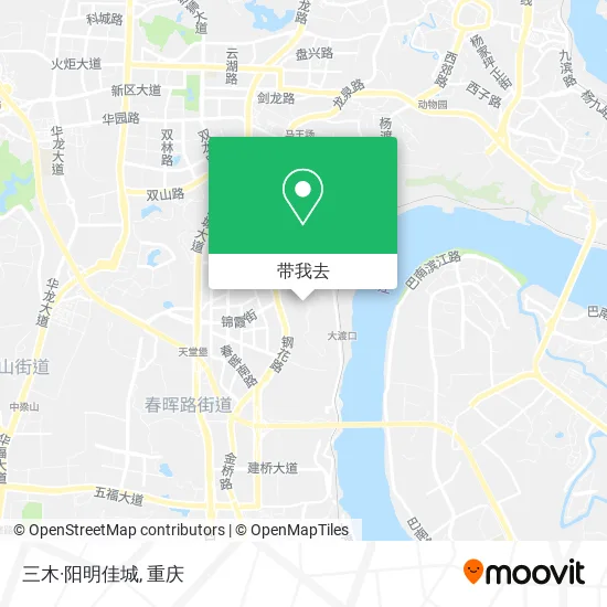 三木·阳明佳城地图
