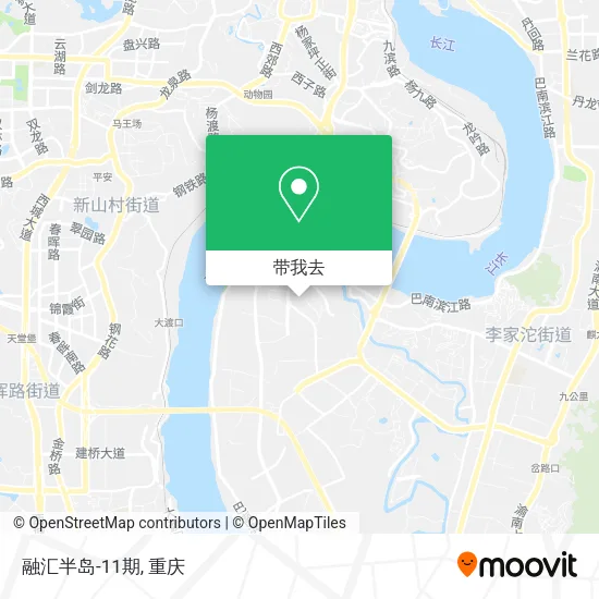 融汇半岛-11期地图