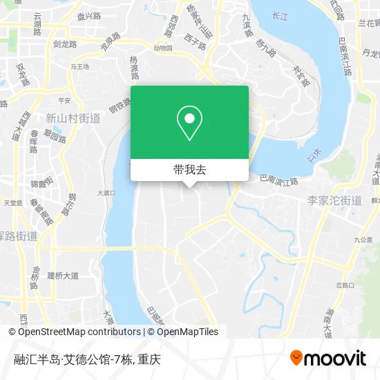 融汇半岛·艾德公馆-7栋地图