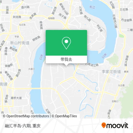融汇半岛-六期地图