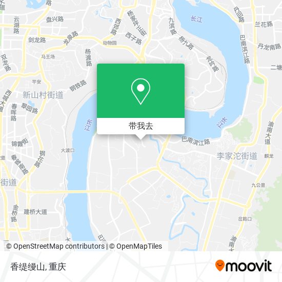 香缇缦山地图