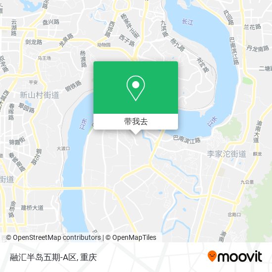 融汇半岛五期-A区地图