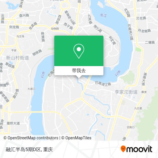融汇半岛5期D区地图