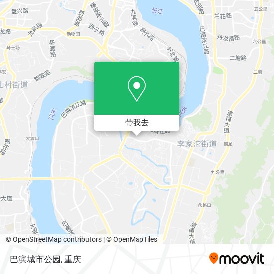 巴滨城市公园地图