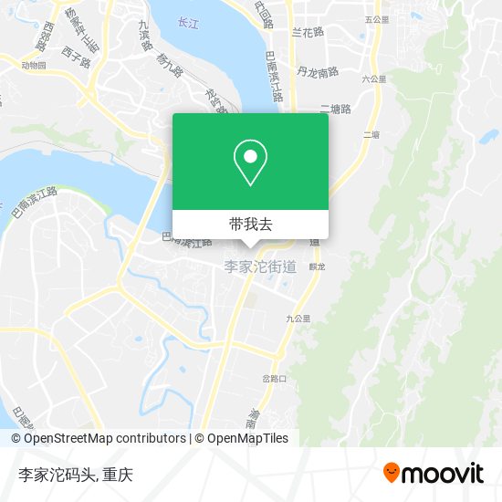 李家沱码头地图