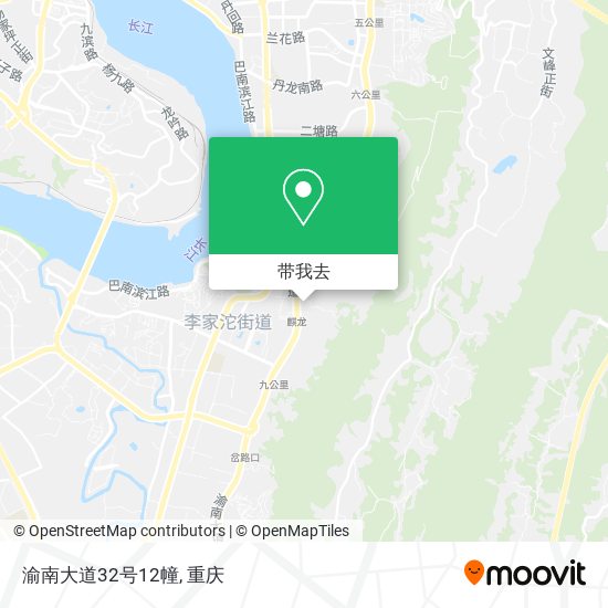 渝南大道32号12幢地图