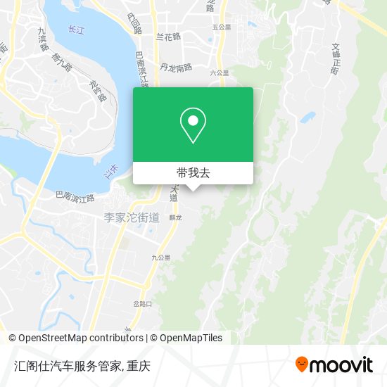 汇阁仕汽车服务管家地图