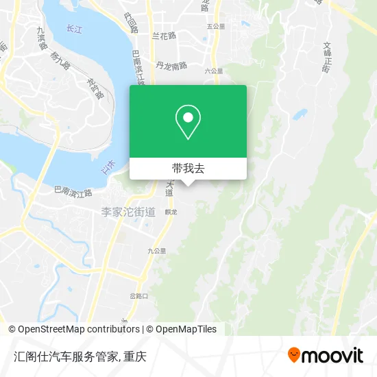 汇阁仕汽车服务管家地图