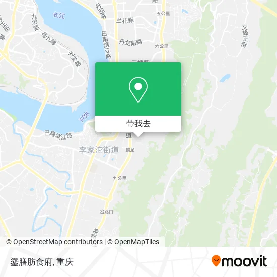 鎏膳肪食府地图