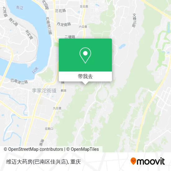 维迈大药房(巴南区佳兴店)地图