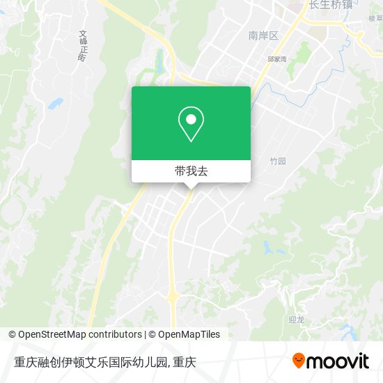重庆融创伊顿艾乐国际幼儿园地图