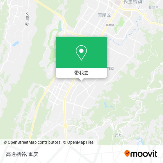 高通栖谷地图