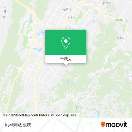 凤华康城地图