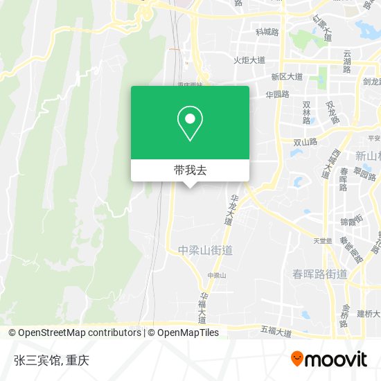 张三宾馆地图