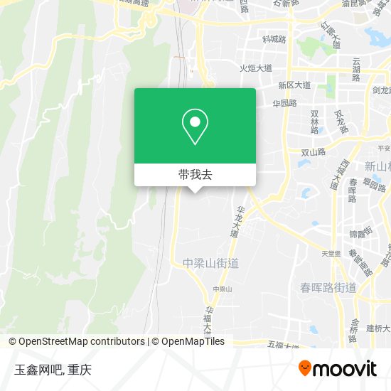 玉鑫网吧地图