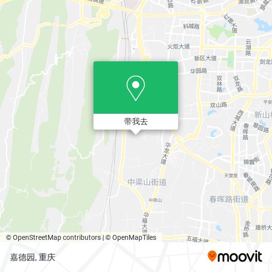 嘉德园地图