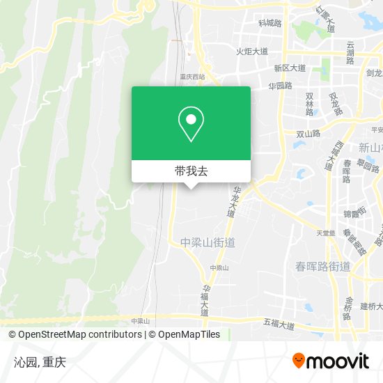 沁园地图