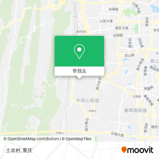 土农村地图