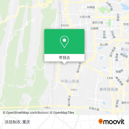 洪琼制衣地图