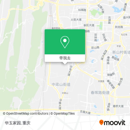 华玉家园地图