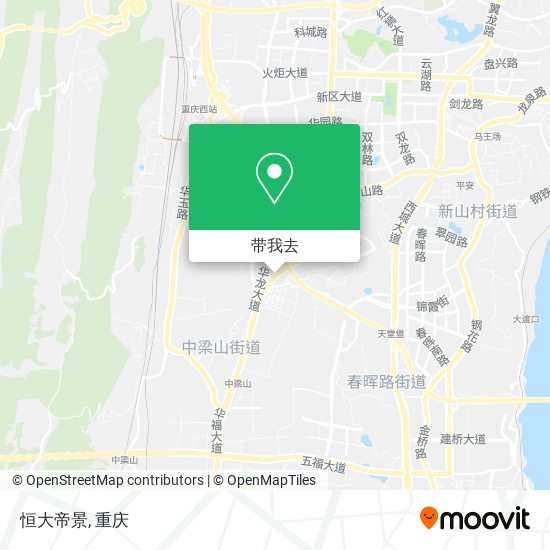 恒大帝景地图