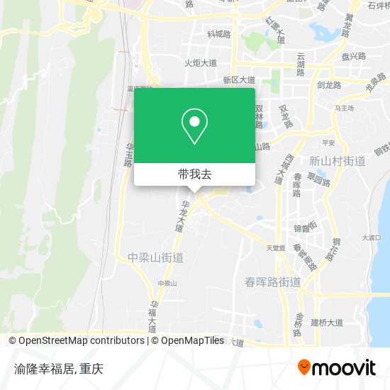 渝隆幸福居地图