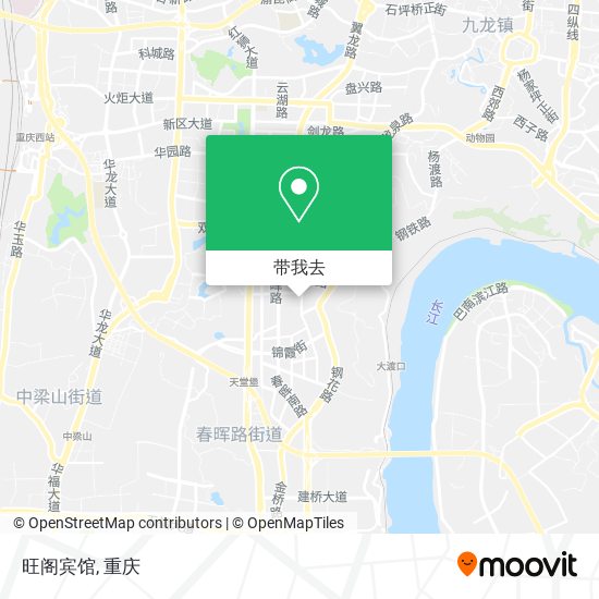 旺阁宾馆地图