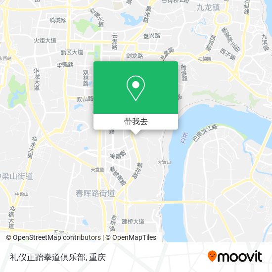 礼仪正跆拳道俱乐部地图