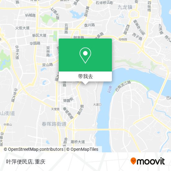 叶萍便民店地图